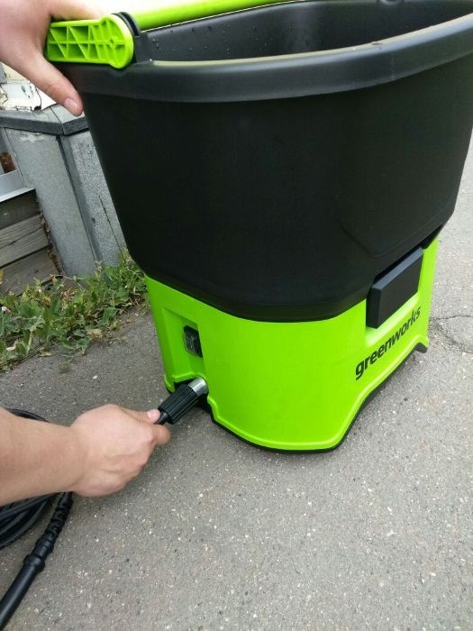 Мойка высокого давления аккумуляторная Greenworks GDC40 40V, 70 бар, 300 л/час, без АКБ и ЗУ