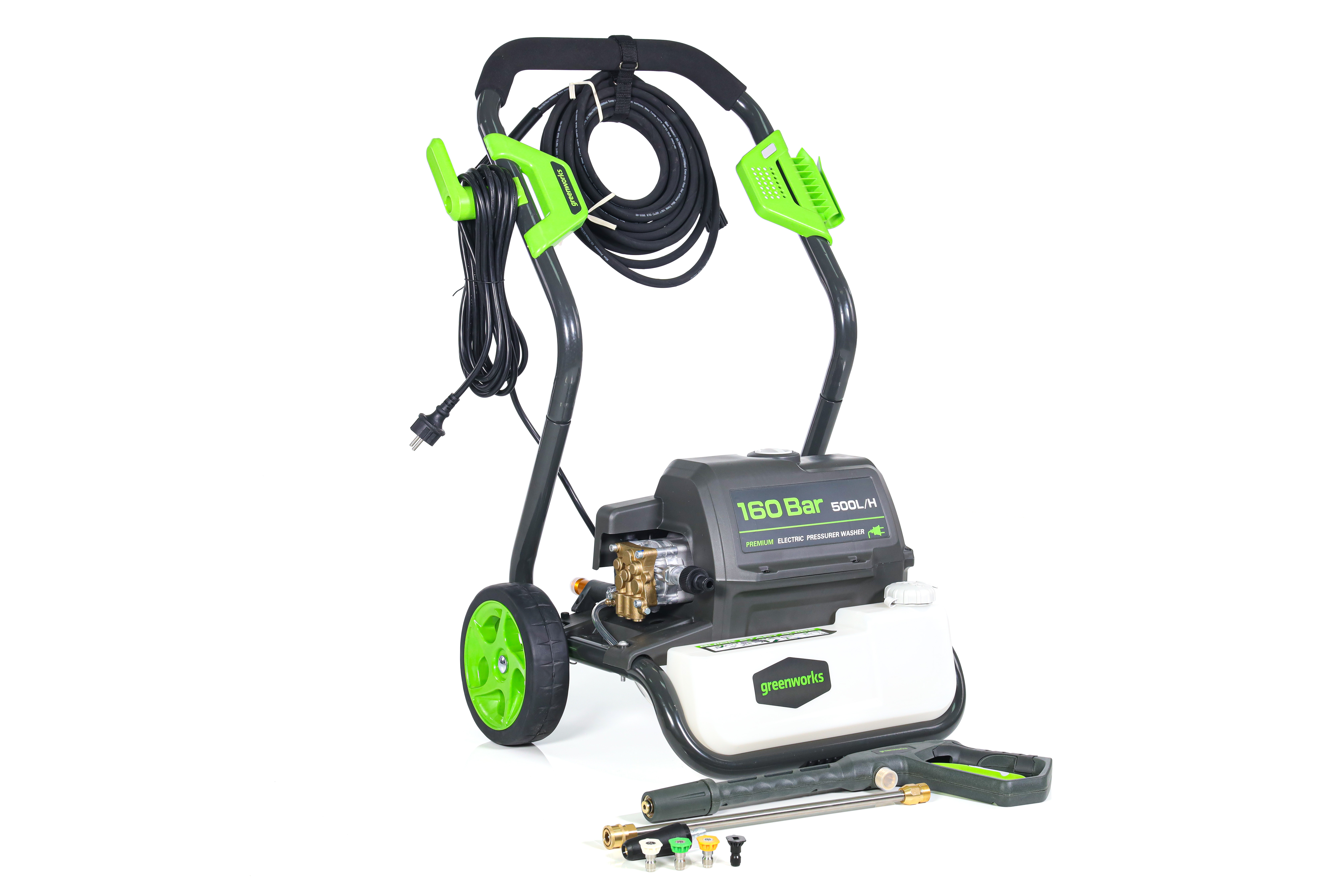 Мойка высокого давления Greenworks 160 бар GPWG8II 2800W 5106807
