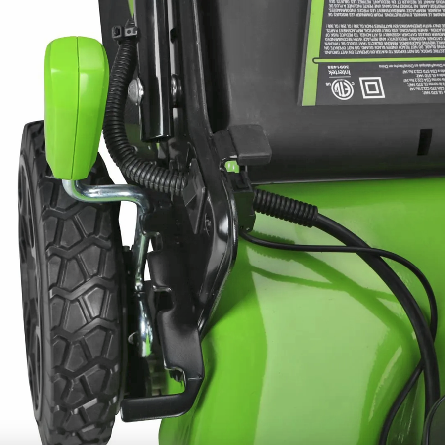 Газонокосилка самоходная аккумуляторная 51 см Greenworks 82V GC82LM51SP2 2515907, бесщёточная, без АКБ и ЗУ