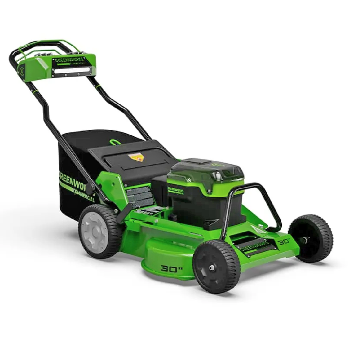 Газонокосилка самоходная 76 см, аккумуляторная Greenworks 82V 2519207, бесщеточная, без АКБ и ЗУ