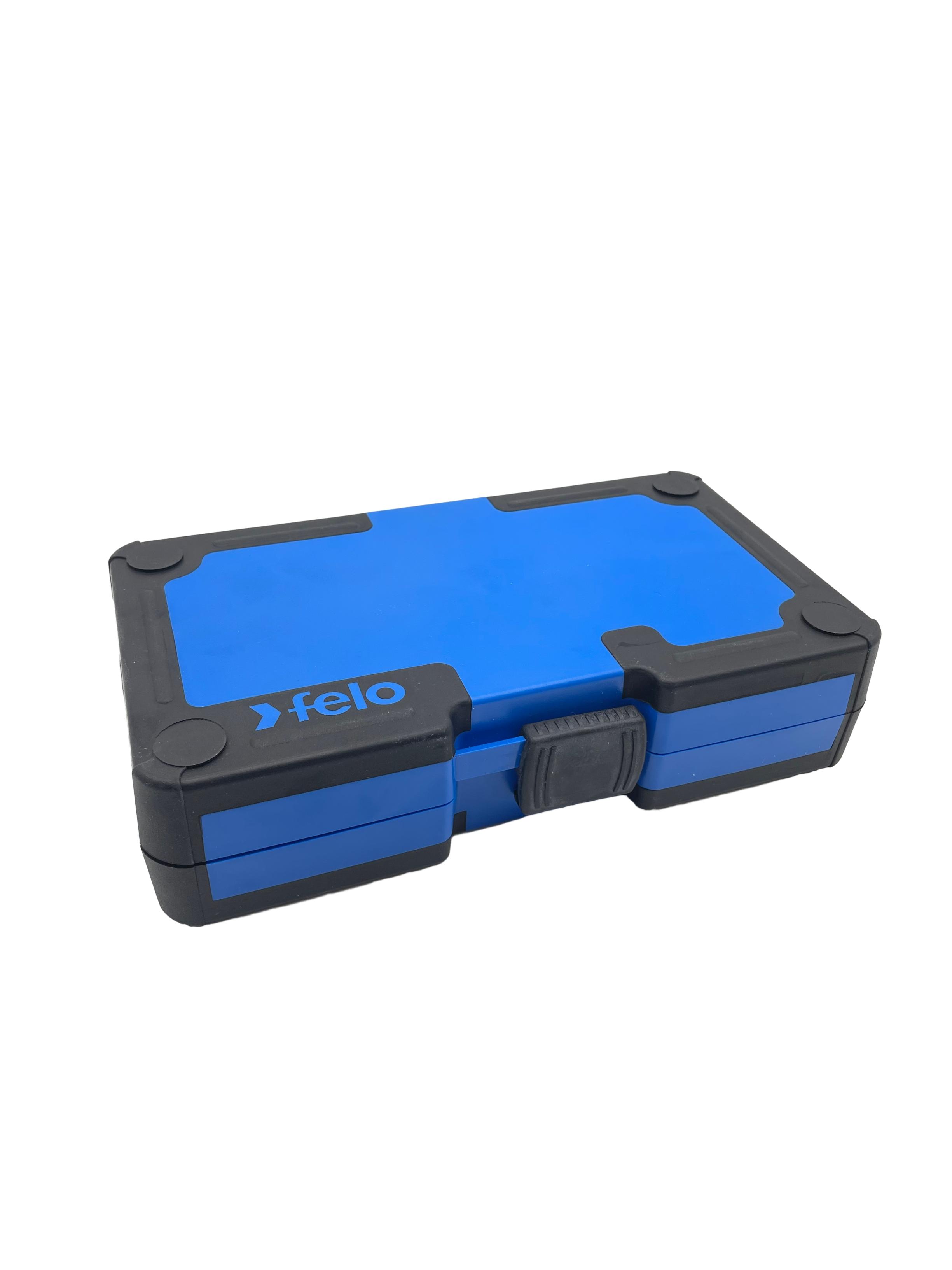 Набор инструментов торцевых FELO-SMART Box отвертка с набором насадок 12 шт в кейсе 06091346 