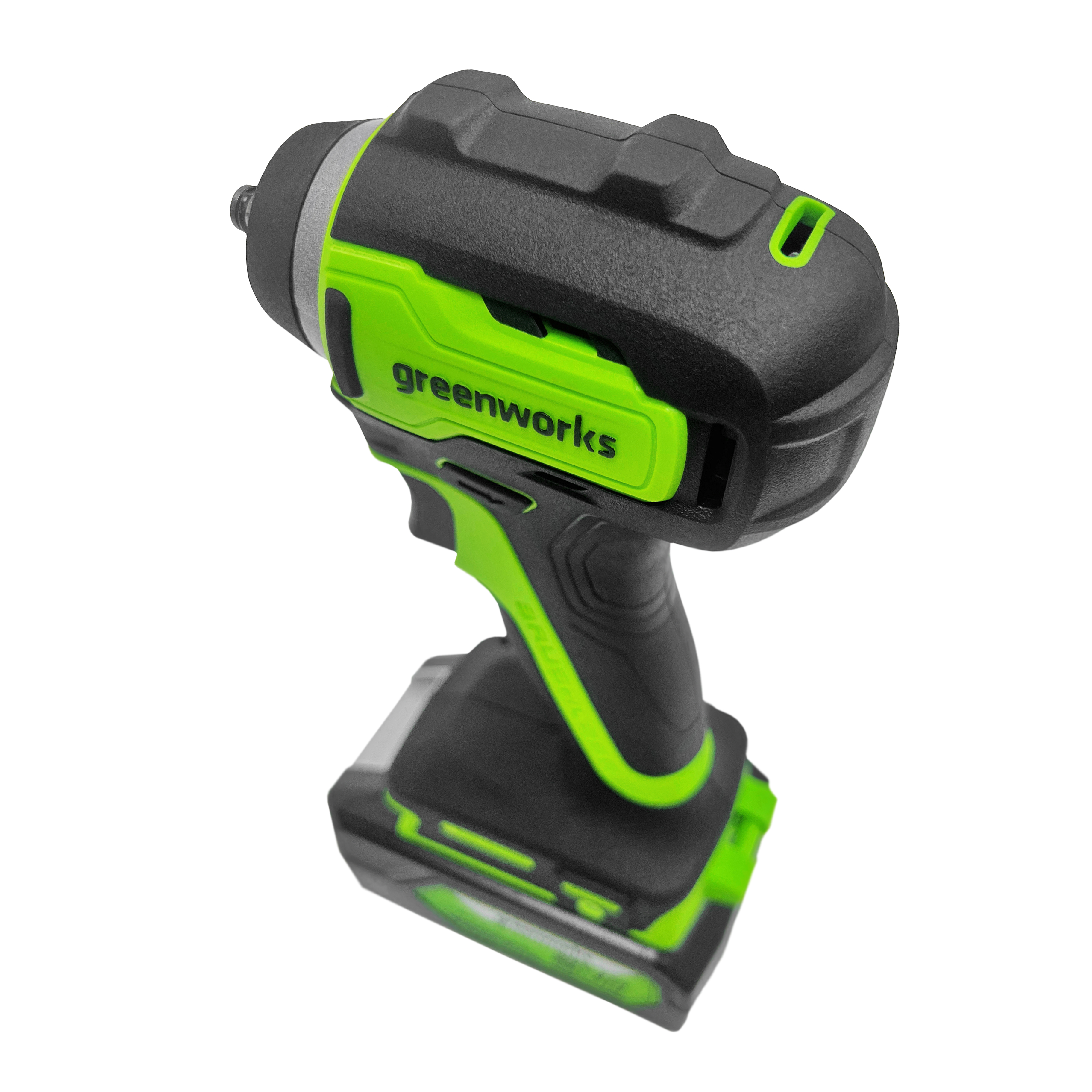 Гайковёрт ударный аккумуляторный Greenworks 24V 200Нм G24IW200 3803607, бесщёточный, без АКБ и ЗУ