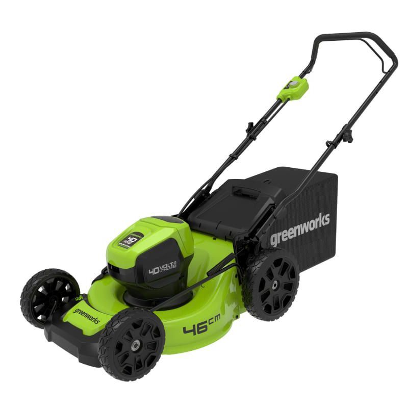 Газонокосилка аккумуляторная Greenworks 46 см 40V GD40LM46HP 2514407, бесщеточная, c АКБ на 4 А*ч и ЗУ