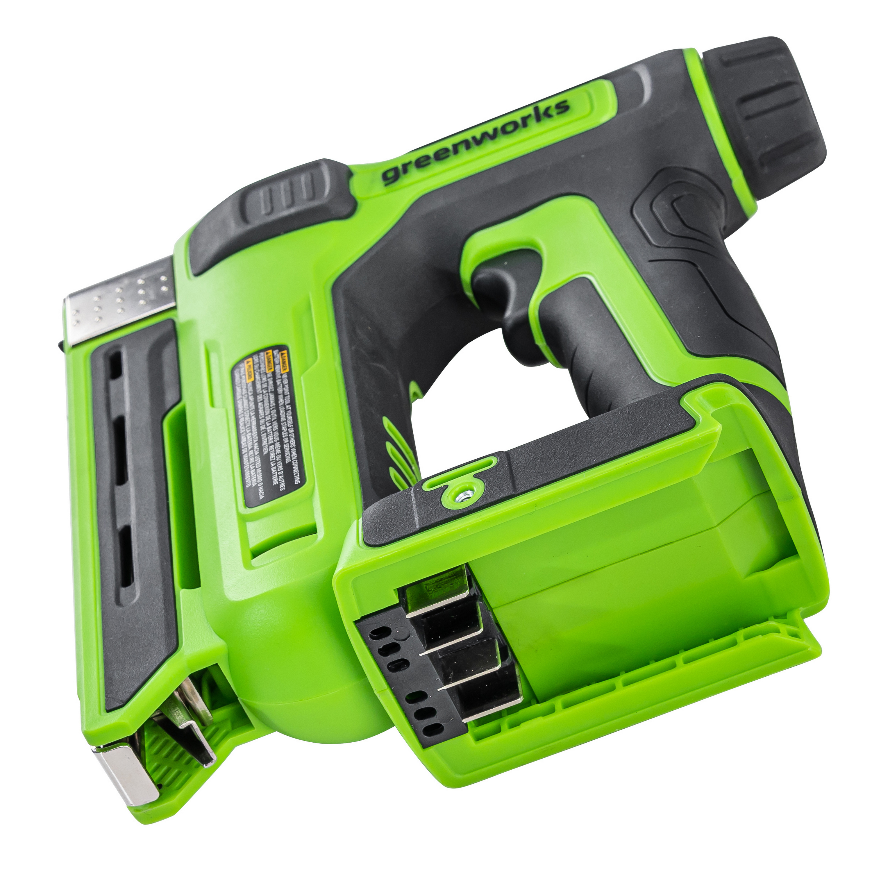 Степлер аккумуляторный Greenworks 24V G24CS10 3400107, без АКБ и ЗУ