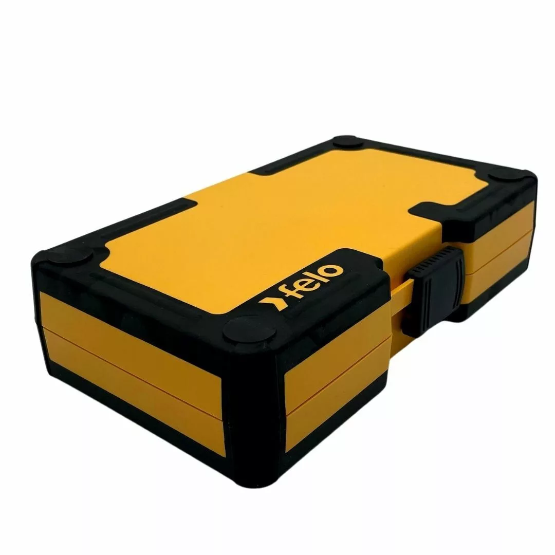 Набор бит SL/ND/PH/Tx/SQ/BH/MS с трещоткой и рукояткой ERGONIC в кейсе, 36 шт FELO 057 836 56