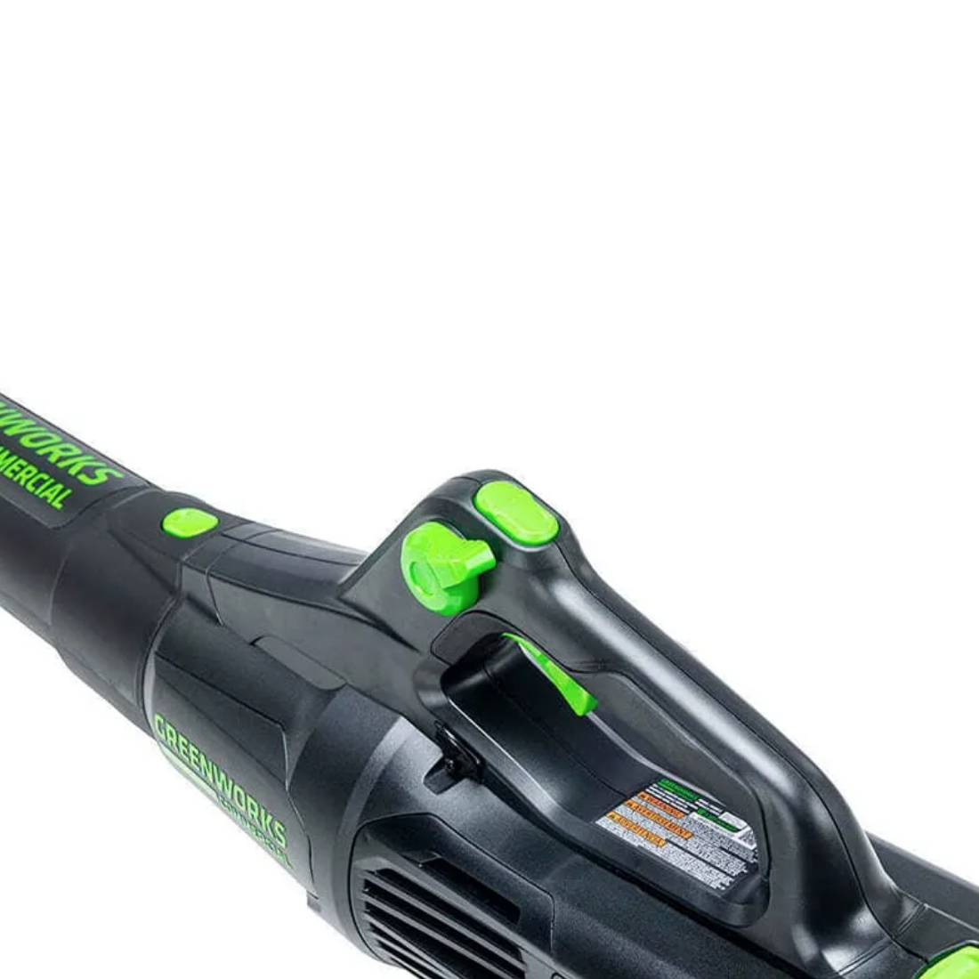 Воздуходув аккумуляторный (225 км/ч) Greenworks 82V GD82ABII 2407007, бесщеточный, без АКБ и ЗУ