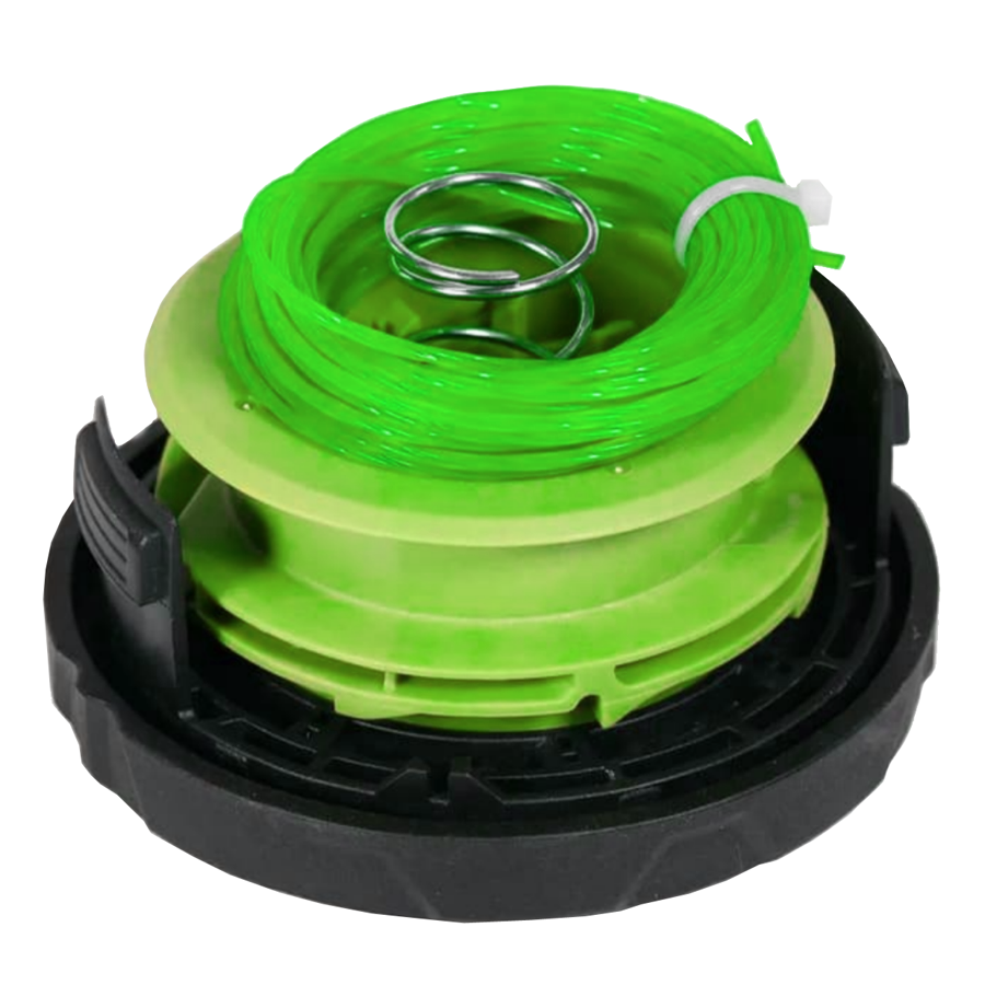 Катушка триммерная c леской 2.0 мм, крышкой и пружиной Greenworks 2939707