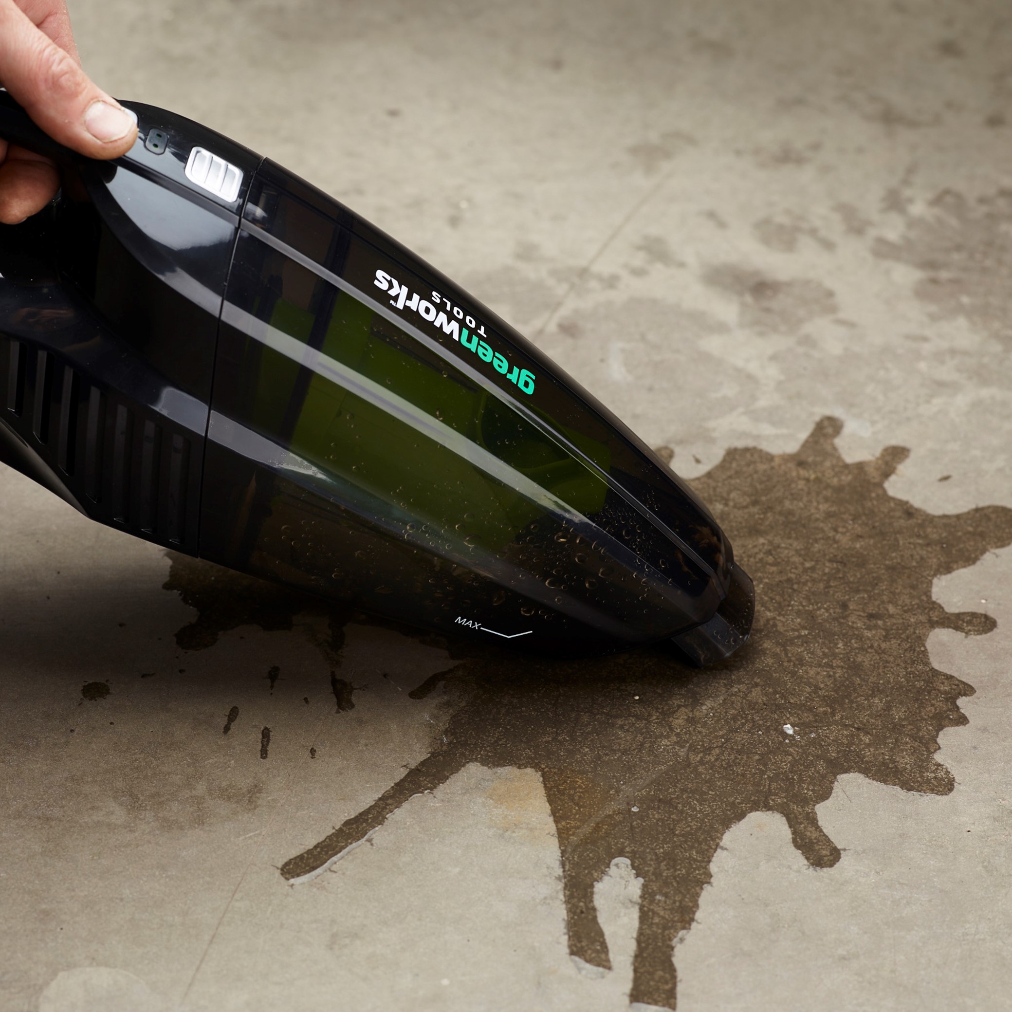 Пылесос ручной аккумуляторный Greenworks 24V G24HV 4700007, без АКБ и ЗУ