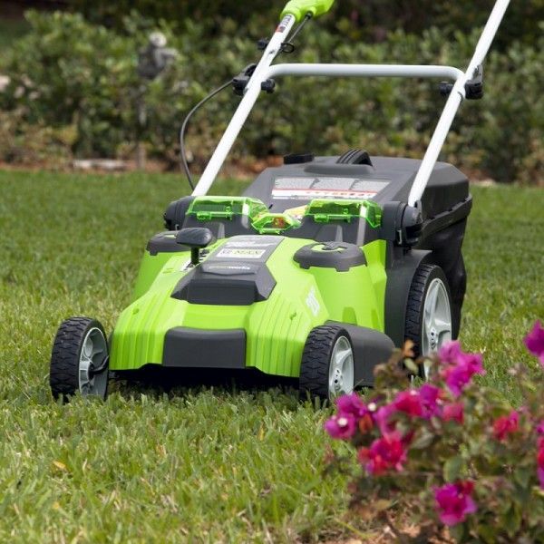 Газонокосилка аккумуляторная Greenworks 49 см 40V G40LM49DB TwinForce 2500207, без АКБ и ЗУ
