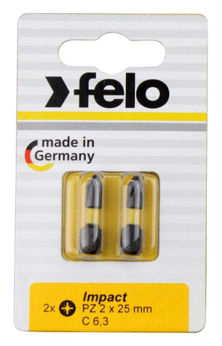 Бита крестовая ударная серия Impact PZ 2X50 на блистере FELO 03102541