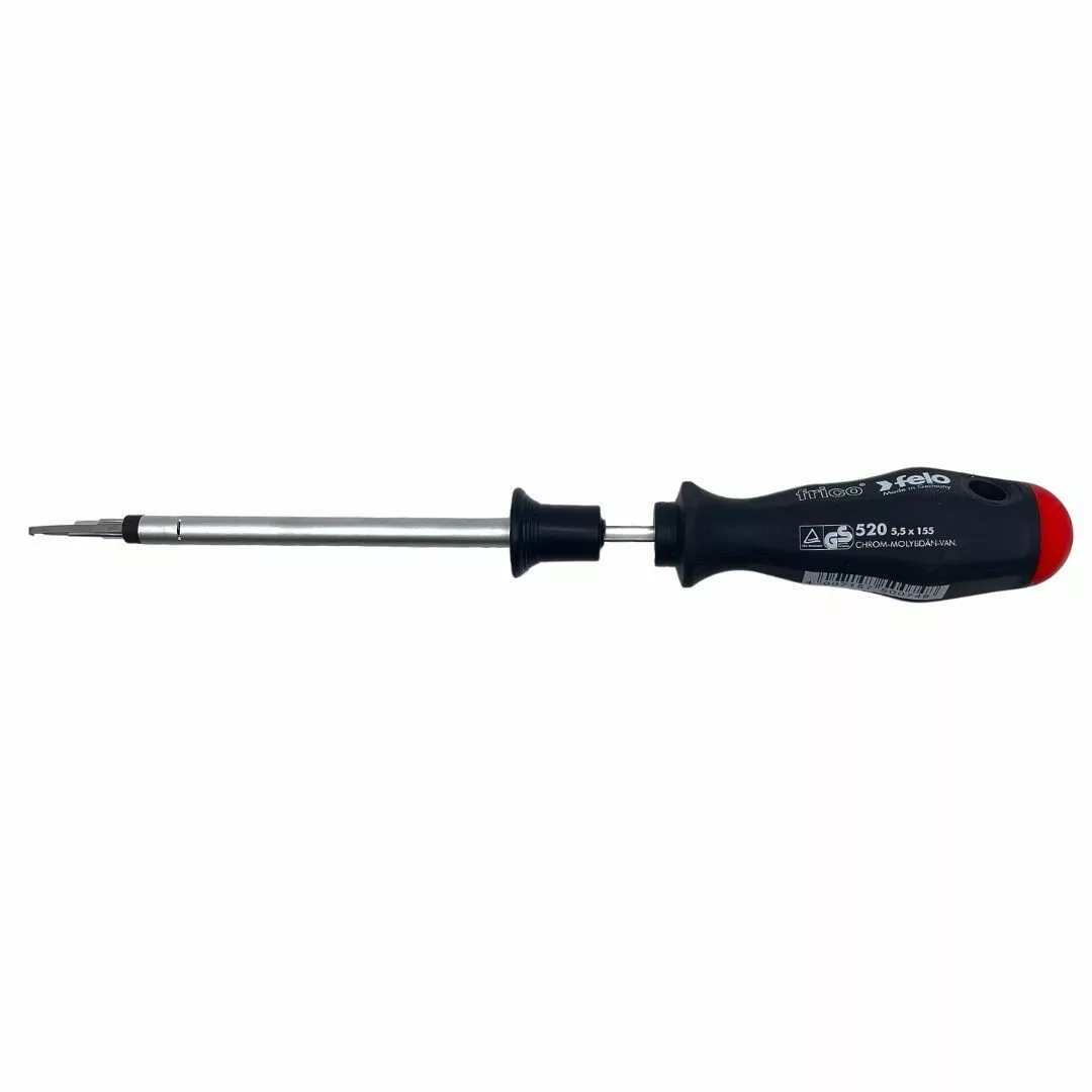 Отвёртка серия 520, SL 6,0х1,0х155 FELO 520 055 10