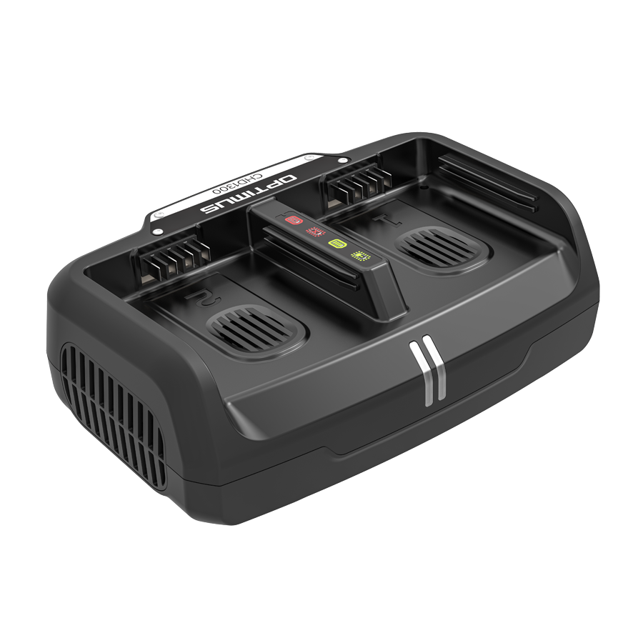 Ультрабыстрое двойное двухпортовое зарядное устройство Greenworks 82V CHD1300 2960507 (с двумя слотами)