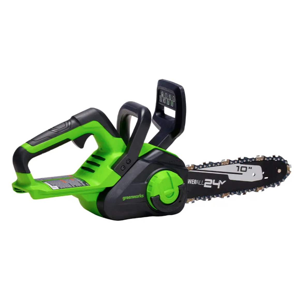 Пила аккумуляторная цепная Greenworks 25 см 24V G24CS25 2007707, без АКБ и ЗУ