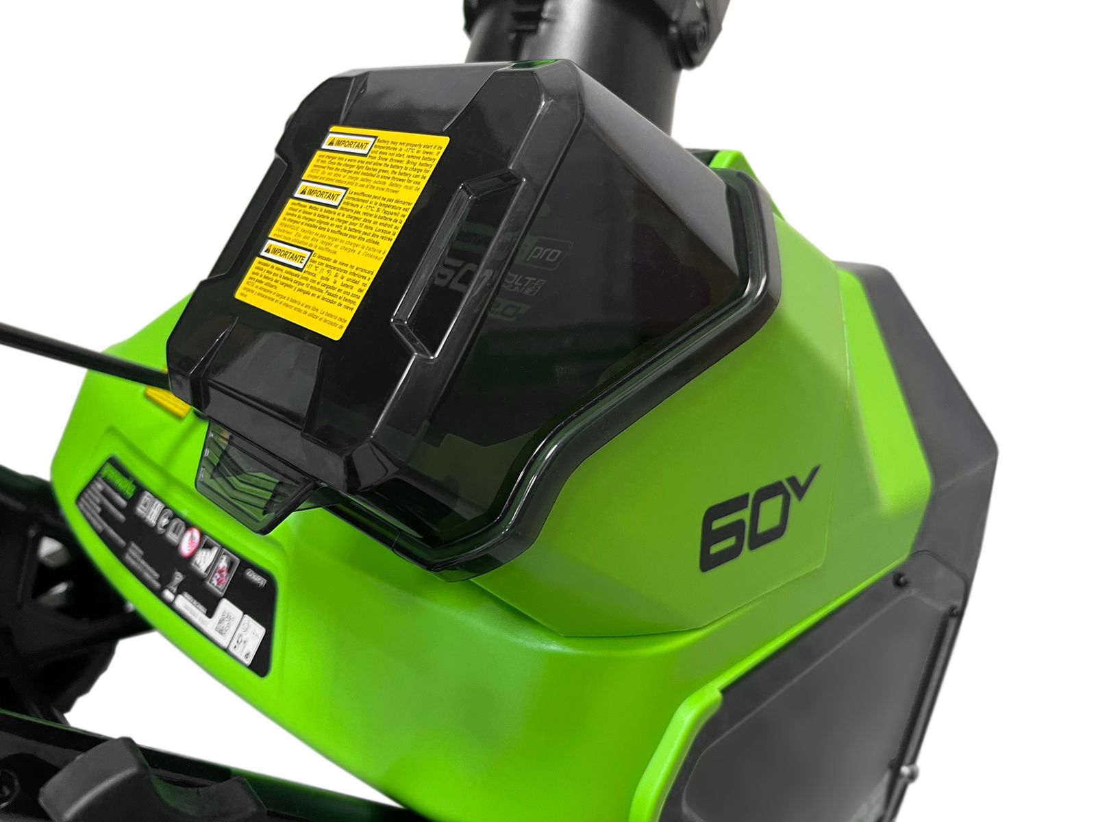 Снегоуборщик аккумуляторный Greenworks 51 см 60V GD60PST 2602907, бесщёточный, без АКБ и ЗУ