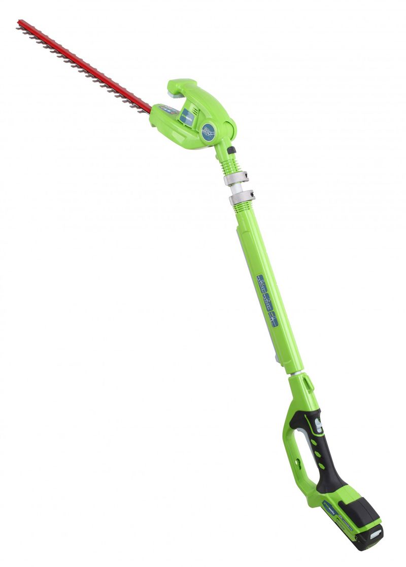 Кусторез телескопический аккумуляторный 51 см Greenworks 24V G24PH51, без АКБ  и ЗУ