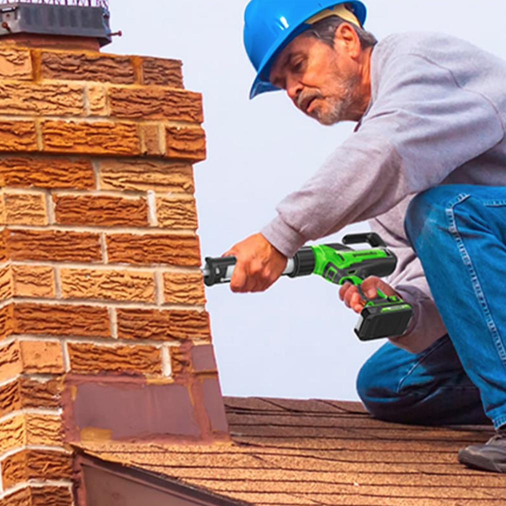 Пистолет для герметика аккумуляторный Greenworks G24CAU 24V 3501707, без АКБ и ЗУ