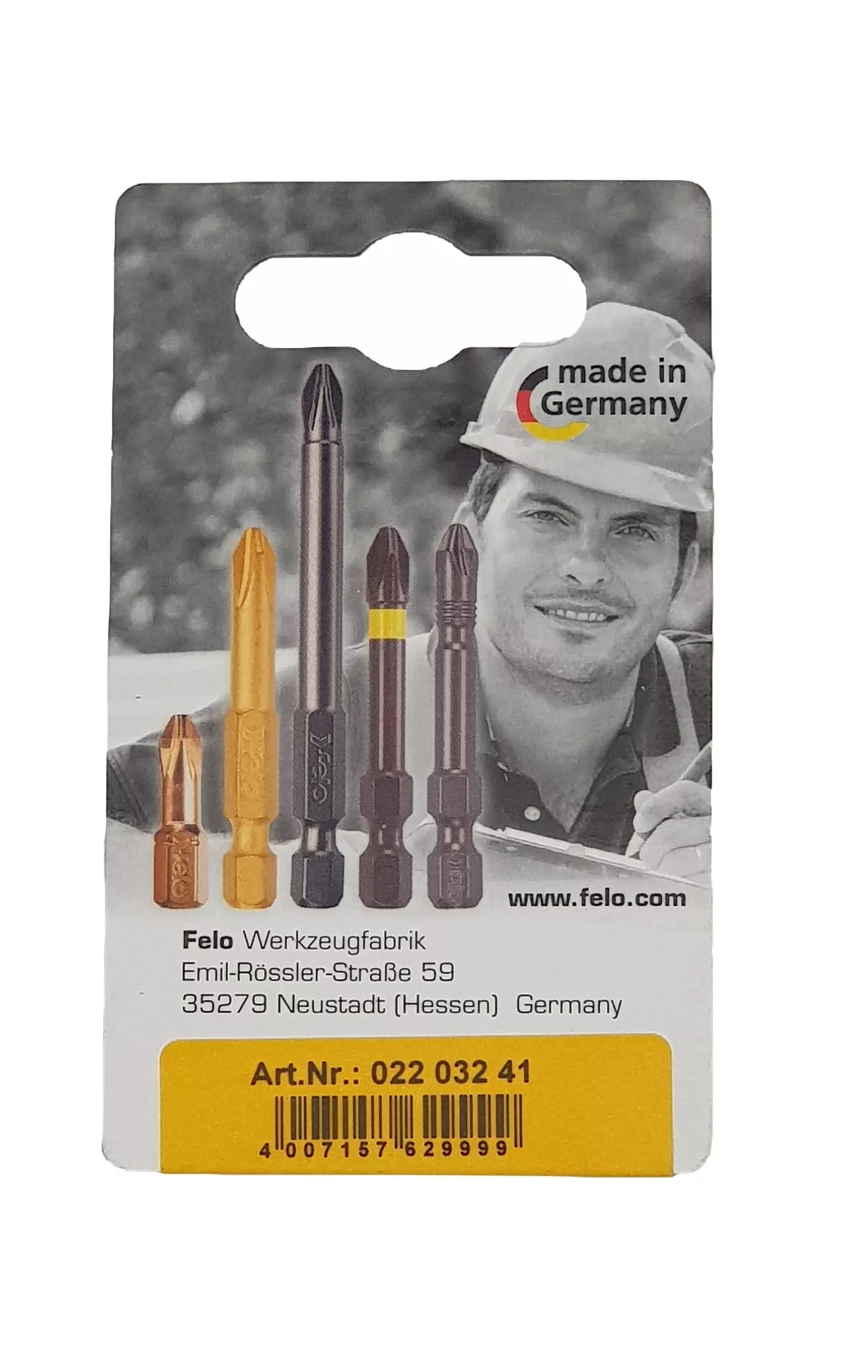 Бита крестовая ударная серия Impact PH 3X25, 2 шт FELO 022 032 41