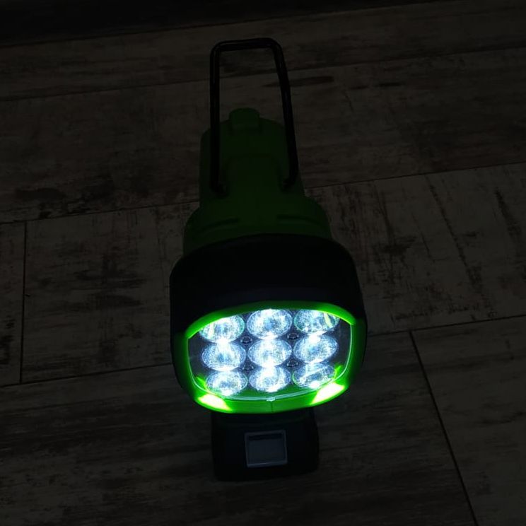 Фонарь-прожектор светодиодный (3000 лм) аккумуляторный Greenworks 24V G24SL 3401207, без АКБ и ЗУ