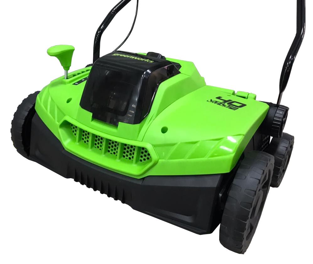 Аэратор-скарификатор 36 см аккумуляторный Greenworks 40V, бесщёточный, без АКБ и ЗУ