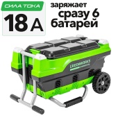 Зарядное устройство Greenworks 82V G82CT6 2955107 на 6 аккумуляторов (18А)