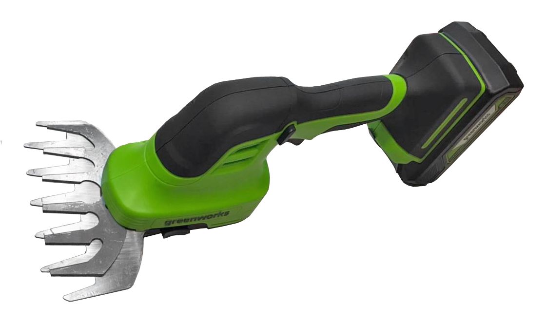 Садовые ножницы-кусторез аккумуляторные Greenworks 24В G24SHT 1600607, без АКБ и ЗУ