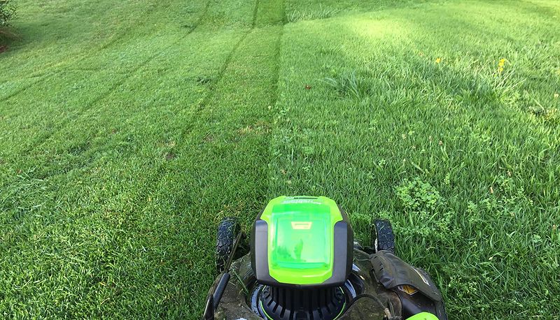 Газонокосилка самоходная аккумуляторная Greenworks 51 см 80V GD80LM51SP, бесщёточная, без АКБ и ЗУ