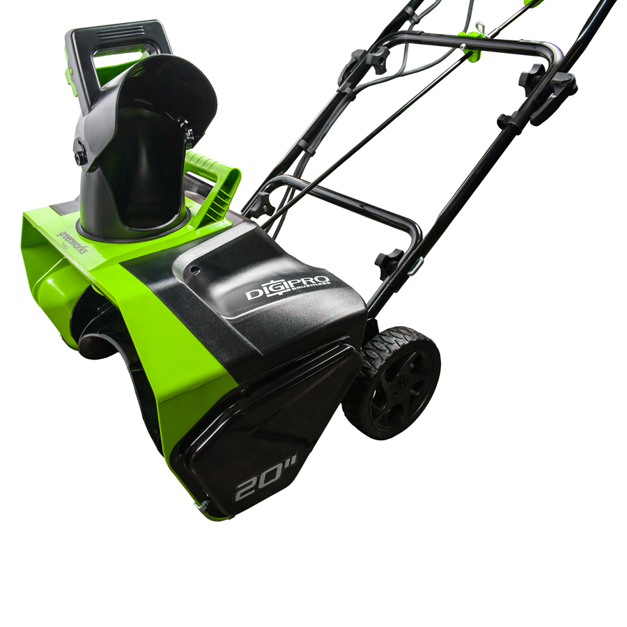 Снегоуборщик аккумуляторный Greenworks 51 см 40V GD40ST, бесщёточный, без АКБ и ЗУ