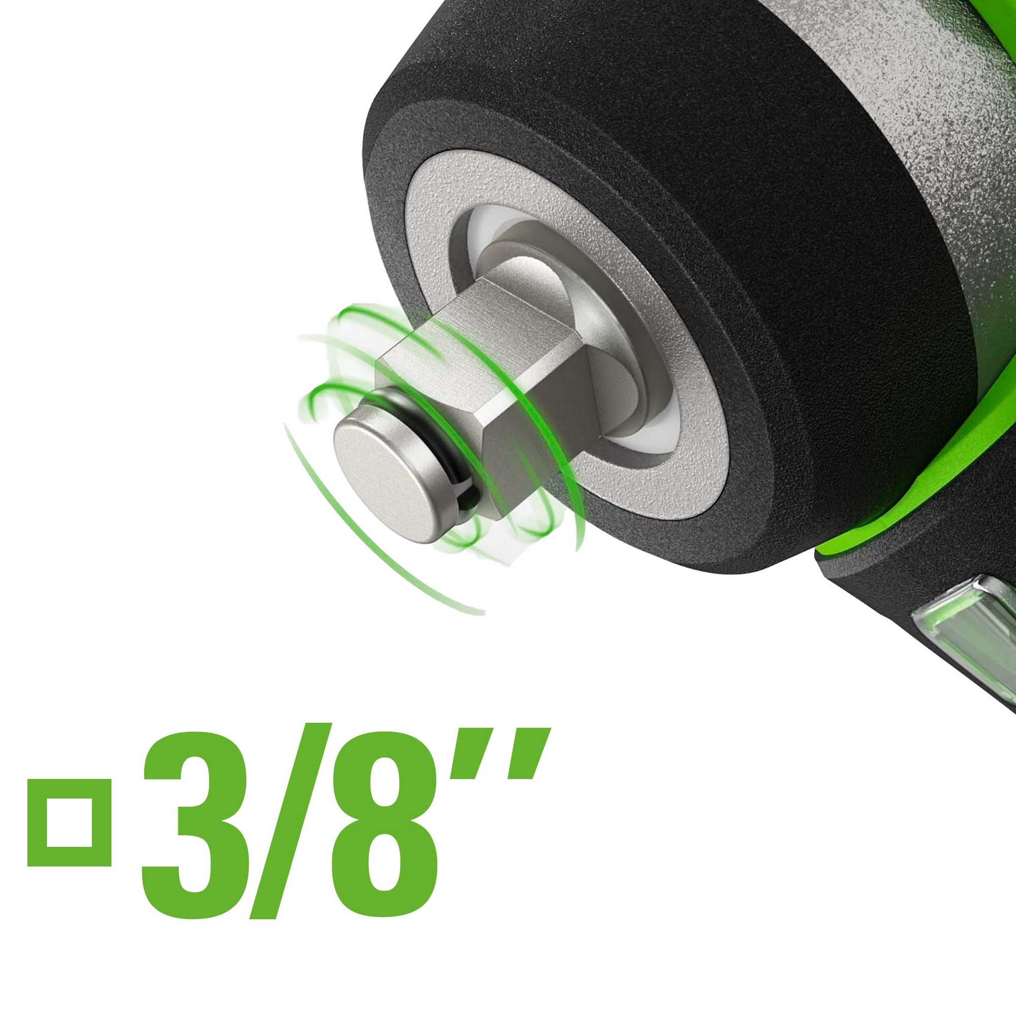 Гайковёрт ударный аккумуляторный Greenworks 24V 200Нм G24IW200 3803607, бесщёточный, без АКБ и ЗУ