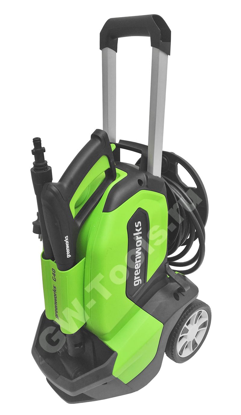 Мойка высокого давления Greenworks 135 бар 1900W G40