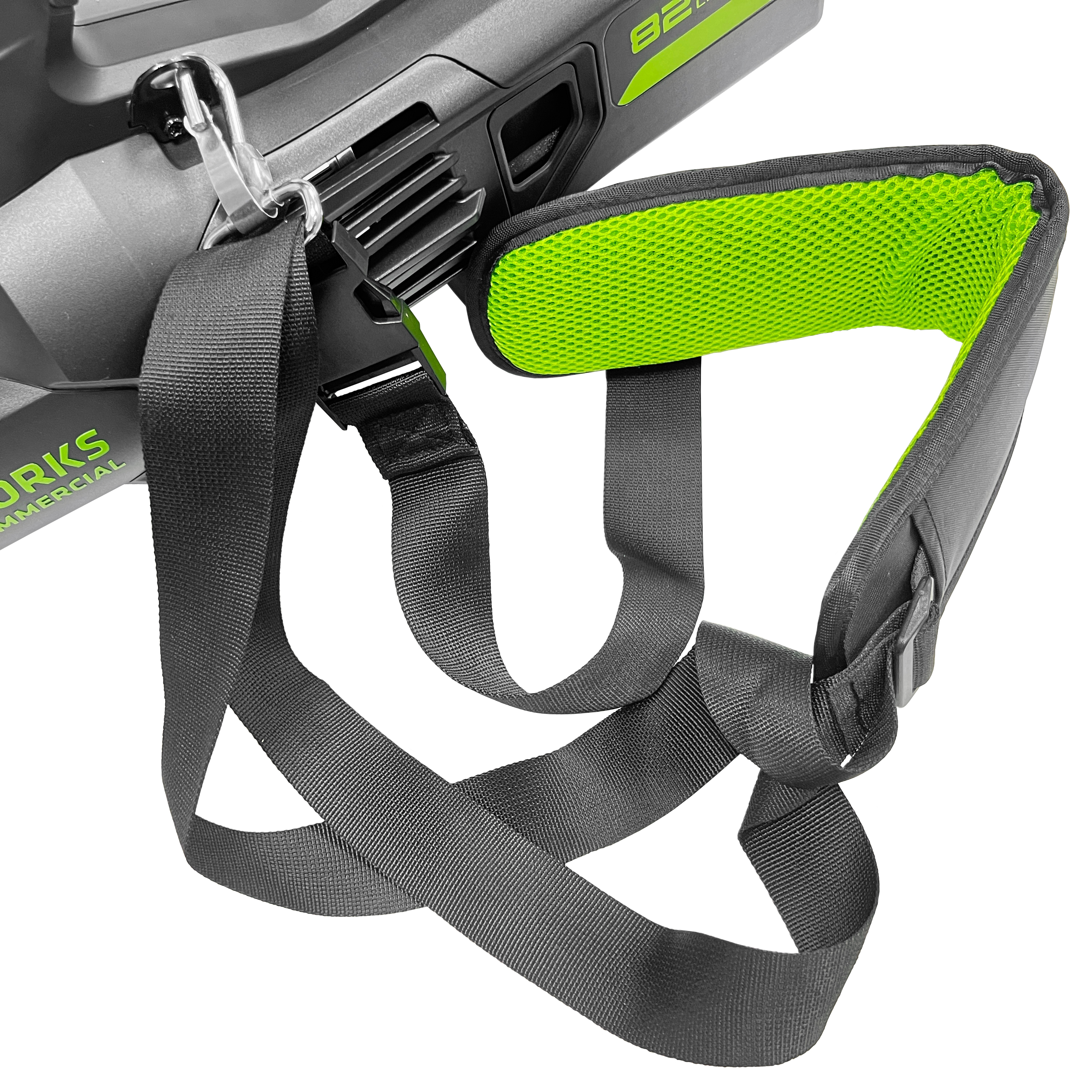 Воздуходув аккумуляторный (225 км/ч) Greenworks 82V GD82ABII 2407007, бесщеточный, без АКБ и ЗУ