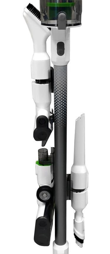 Пылесос вертикальный 500 Вт аккумуляторный Greenworks 24V G24SVK4D 4701107 на стойке, бесщёточный, с АКБ на 4 А*ч и ЗУ