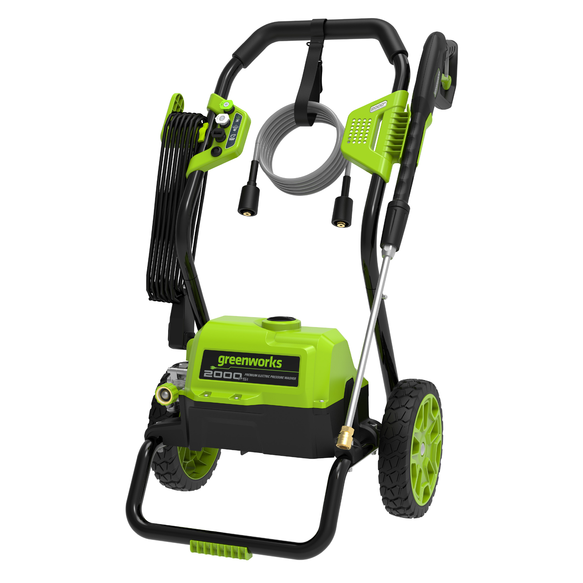 Мойка высокого давления Greenworks 140 бар GPW2000 2000W 5106707