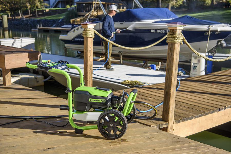 Мойка высокого давления Greenworks 250 бар GDPW-Semi-P20 3000W 5106107