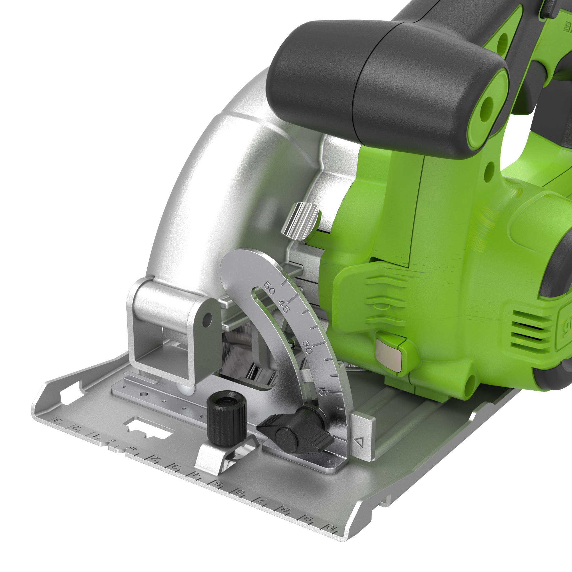 Пила циркулярная аккумуляторная Greenworks 24V GD24CS165 1501607, бесщеточная, без АКБ и ЗУ