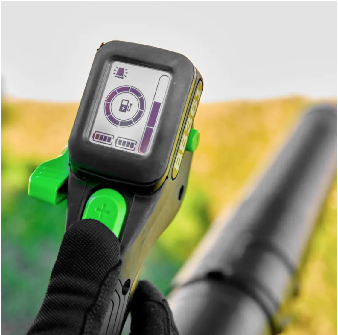 Воздуходув аккумуляторный, ранцевый Greenworks 82V GD82BP2 2408307, бесщеточный, без АКБ и ЗУ