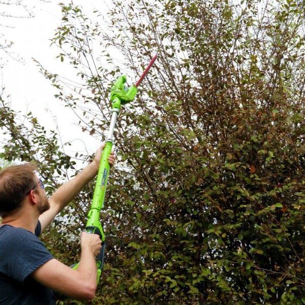Кусторез телескопический аккумуляторный 51 см Greenworks 40V G40PH51, без АКБ и ЗУ