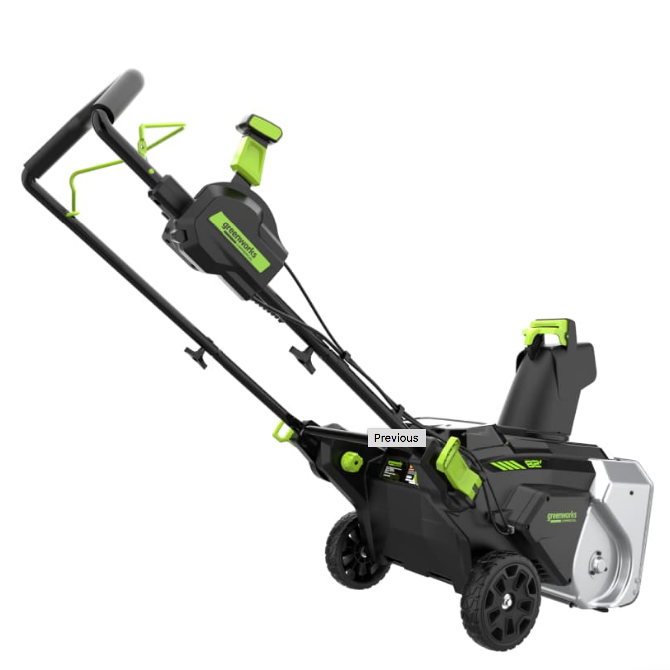 Снегоуборщик аккумуляторный Greenworks 56 см 82V 82SN22 2603307, бесщёточный, без АКБ и ЗУ