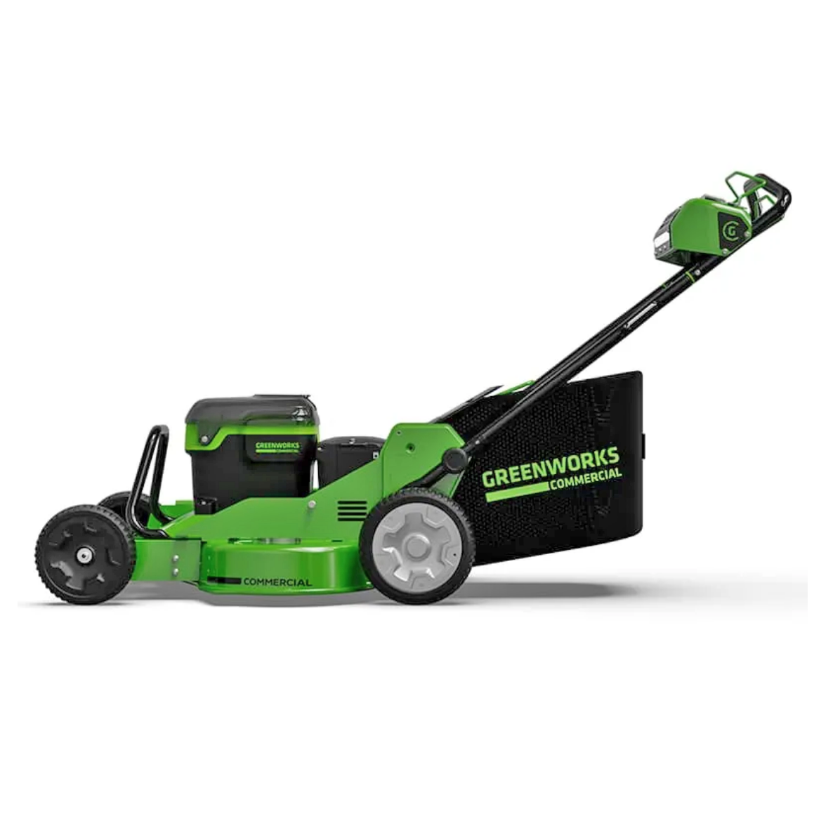 Газонокосилка самоходная 76 см, аккумуляторная Greenworks 82V 2519207, бесщеточная, без АКБ и ЗУ