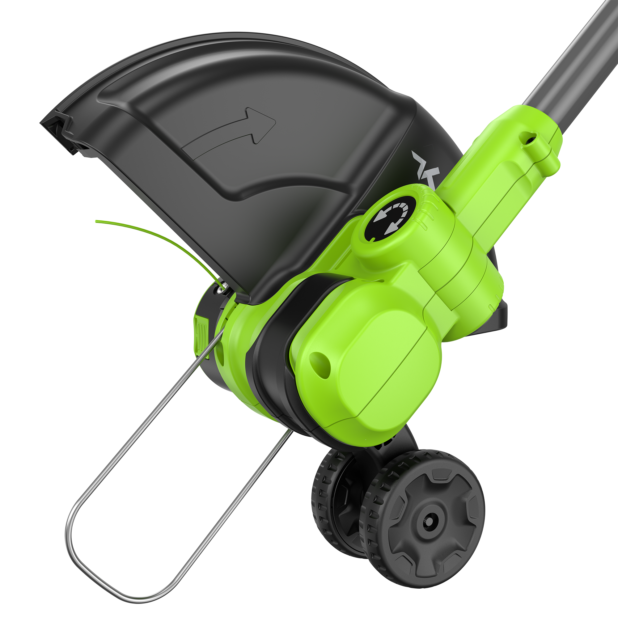 Триммер аккумуляторный Greenworks 30 см 24V G24LT301 2113207 с пластиковым ножом, без АКБ и ЗУ