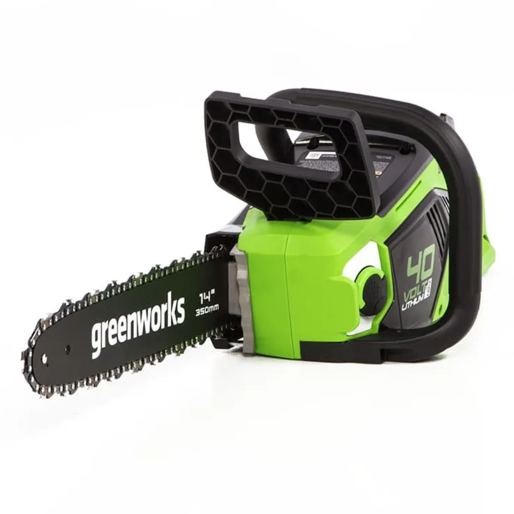 Пила аккумуляторная цепная Greenworks 35 см 40V GD40CS15 2005707, до 1,5 кВт, бесщёточная, без АКБ и ЗУ