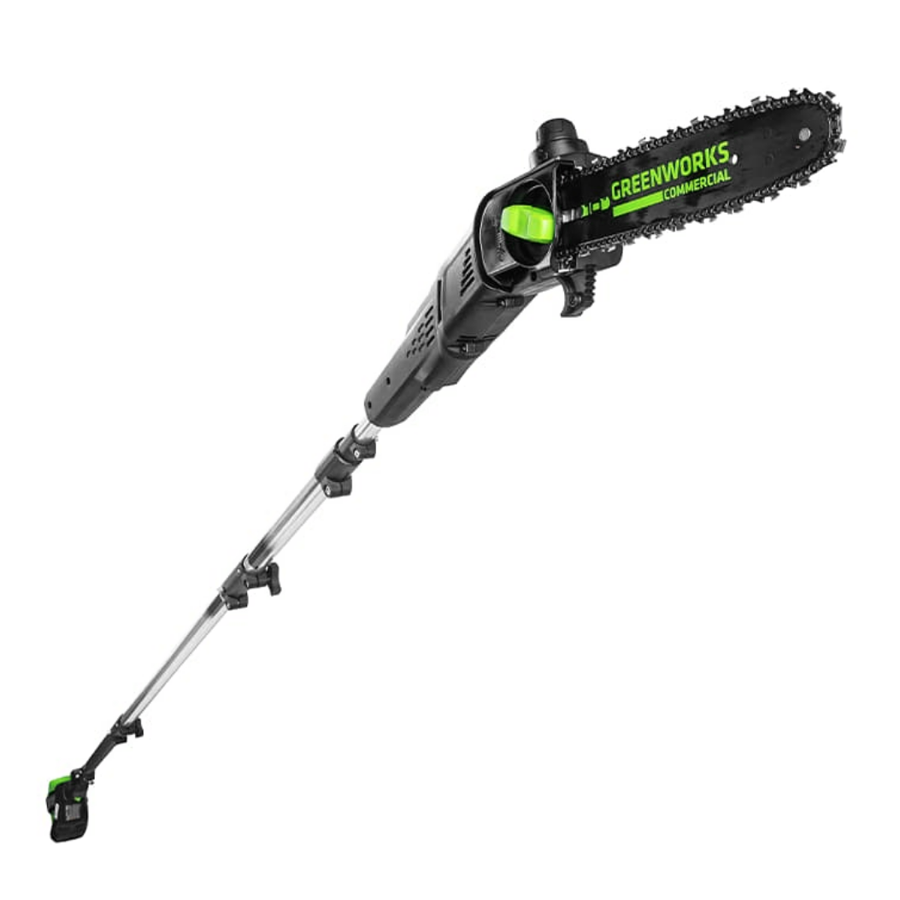 Высоторез – cучкорез аккумуляторный 25 см Greenworks 82V GD82PS25 1402207, бесщёточный, без АКБ и ЗУ