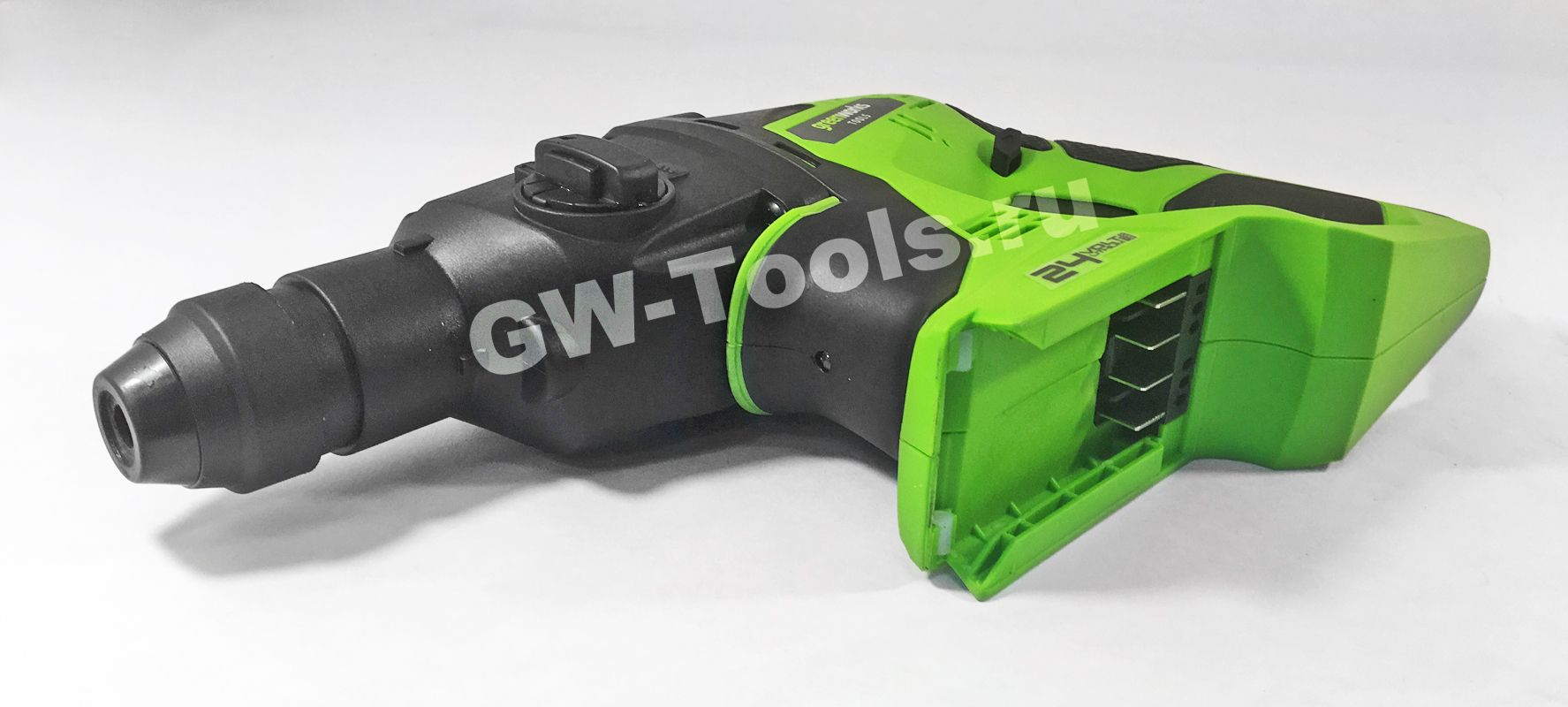 Перфоратор аккумуляторный Greenworks 24V 1.8 Дж G24HD