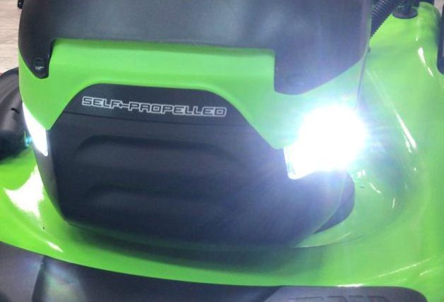Газонокосилка самоходная, аккумуляторная 51 см Greenworks  60V GD60LM51SP 2514307, бесщеточная, без АКБ и ЗУ