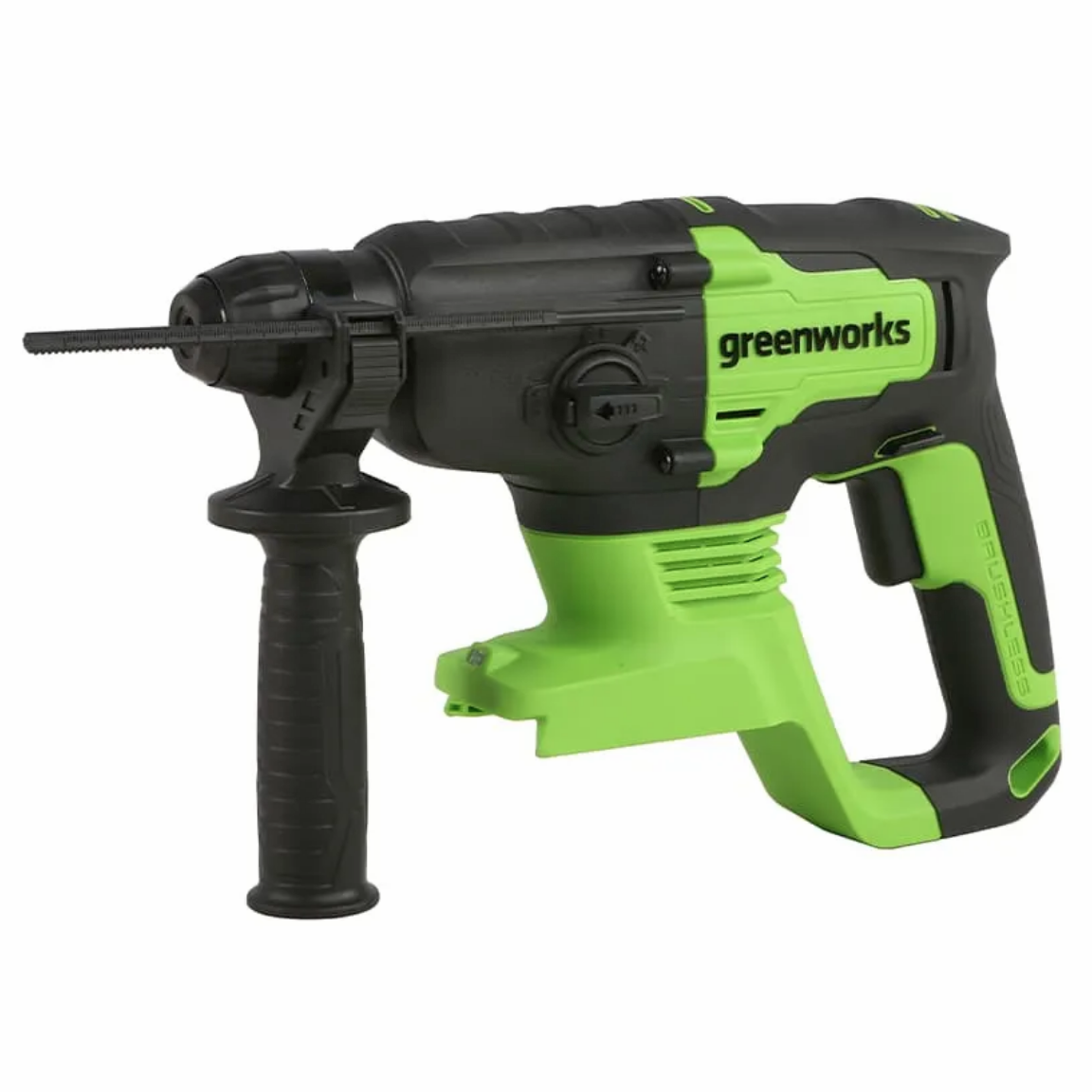 Перфоратор аккумуляторный Greenworks 24V 2 Дж GD24SDS2, бесщёточный, без АКБ и ЗУ