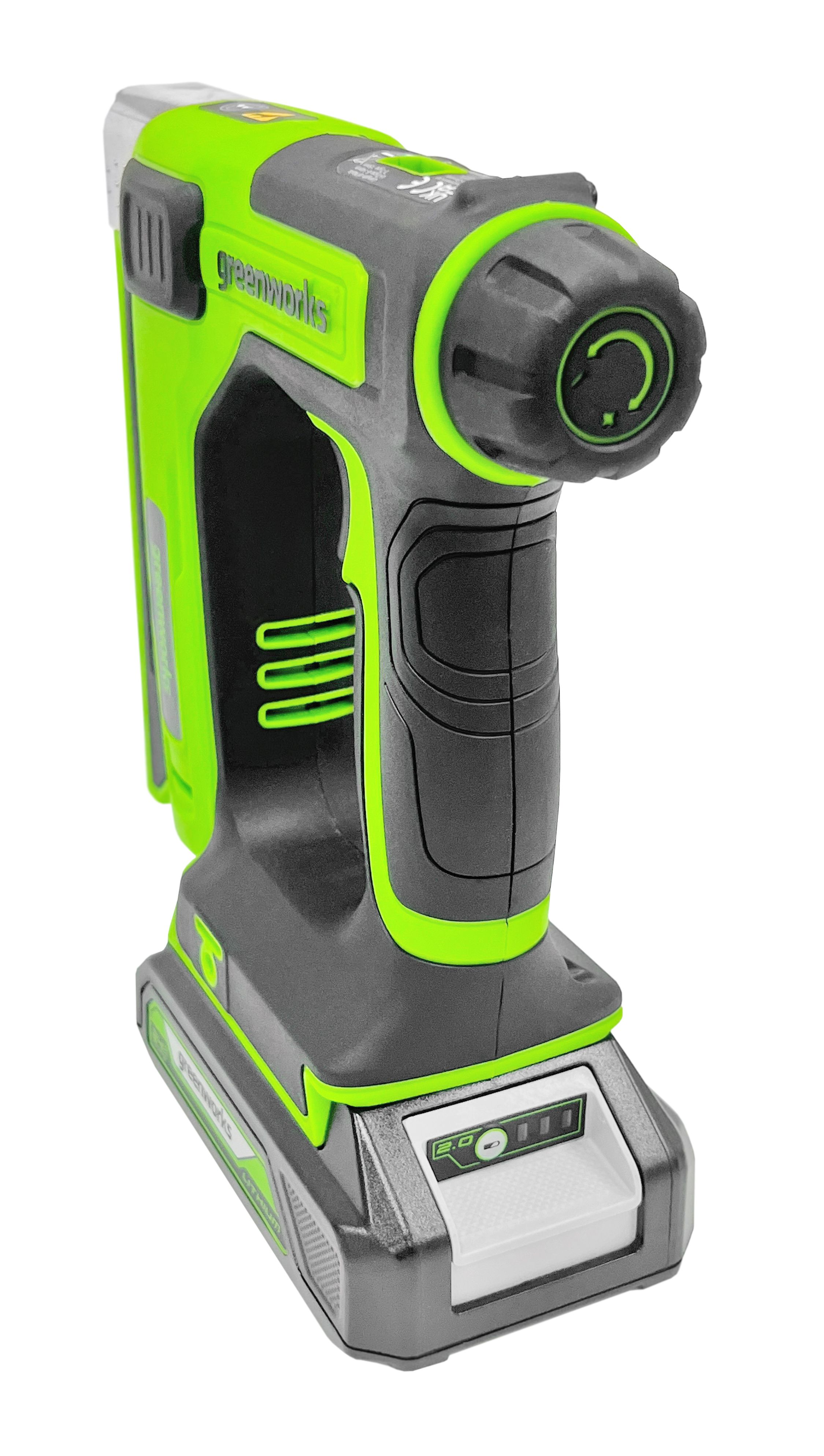 Степлер аккумуляторный Greenworks 24V G24CS10 3400107, без АКБ и ЗУ