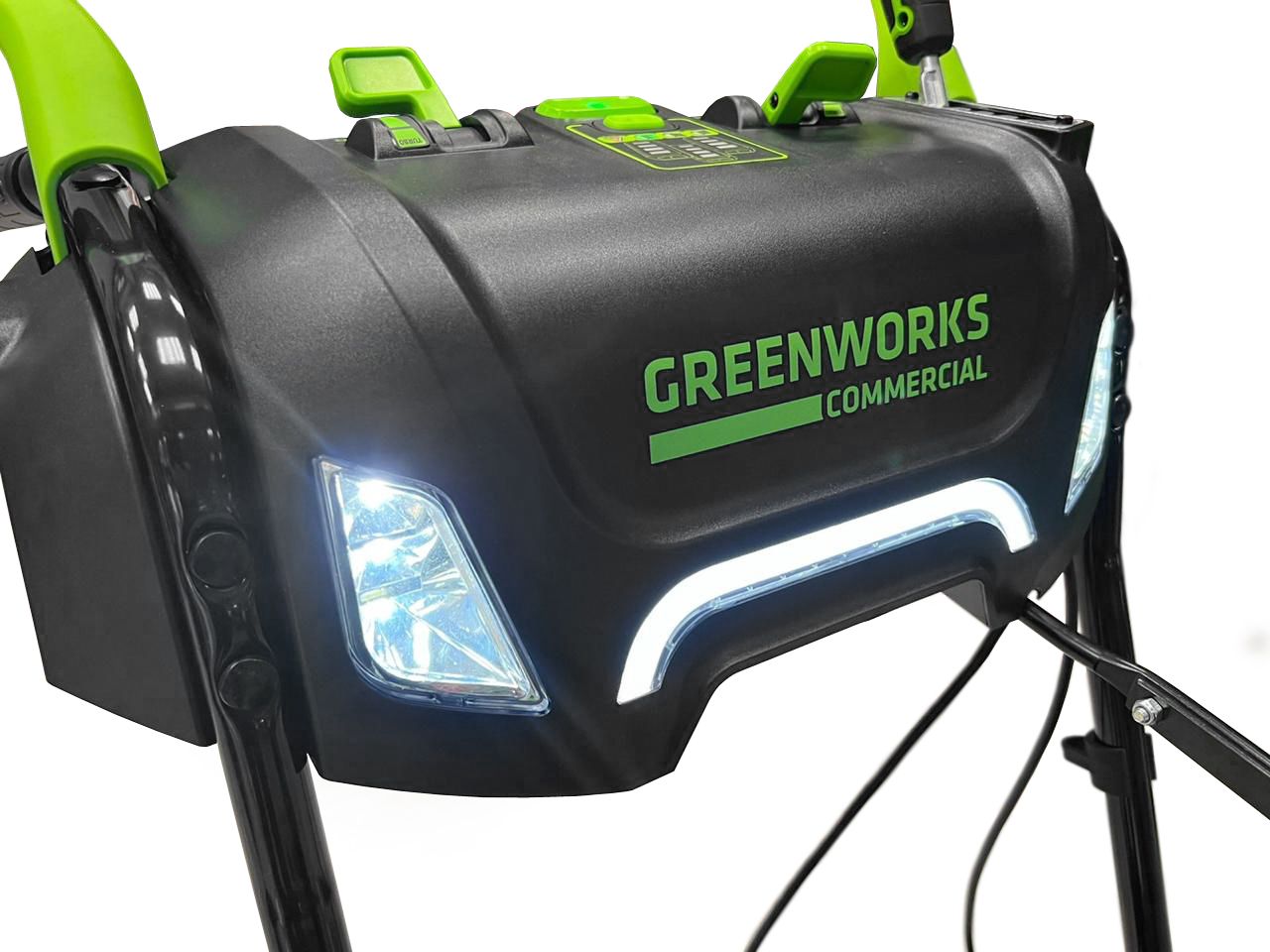 Снегоуборщик аккумуляторный самоходный 61 см Greenworks 82V Commercial GD82ST56 2602807, бесщёточный, без АКБ и ЗУ