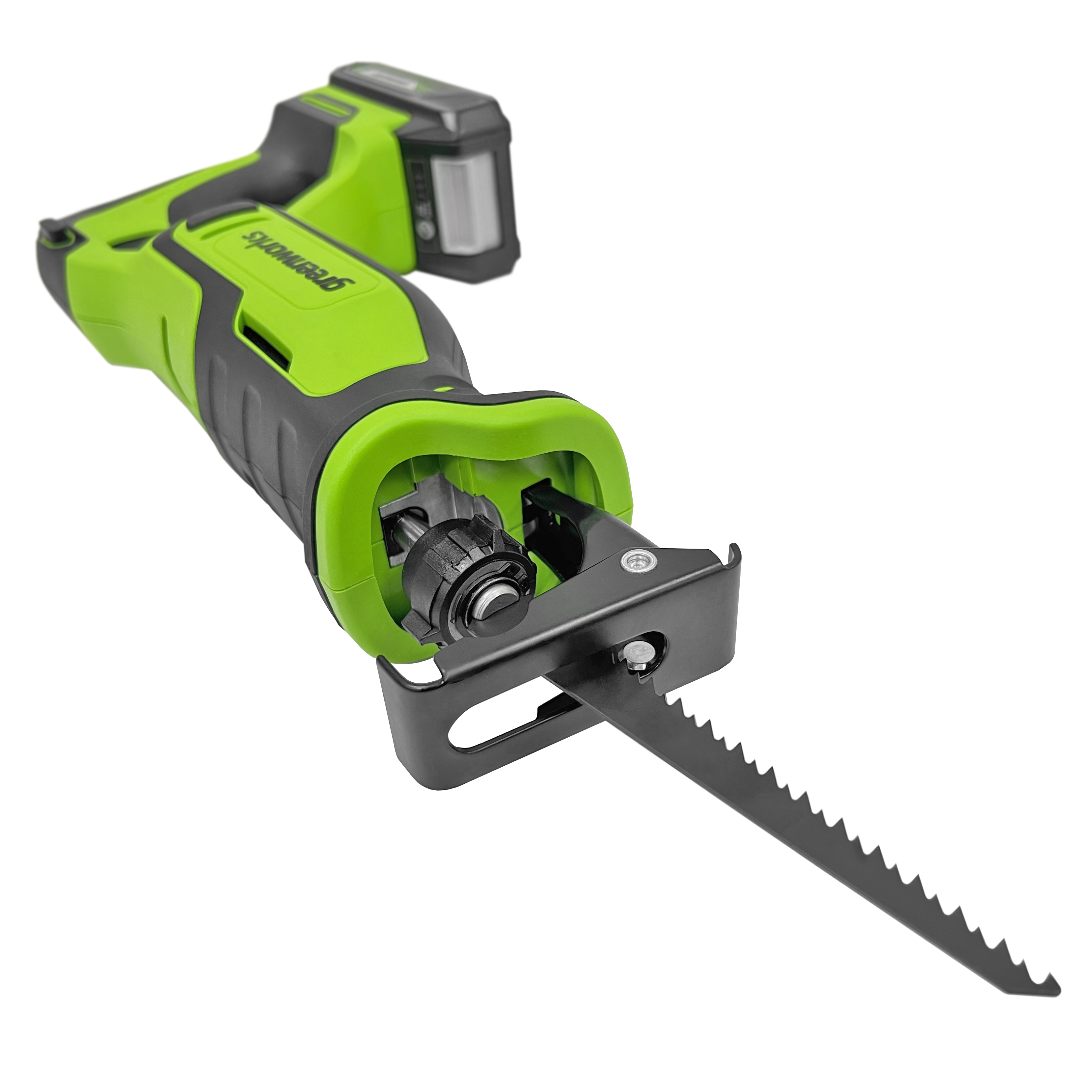 Пила сабельная аккумуляторная Greenworks 24V GPT-BLRS-1 1200607, бесщеточная, без АКБ и ЗУ