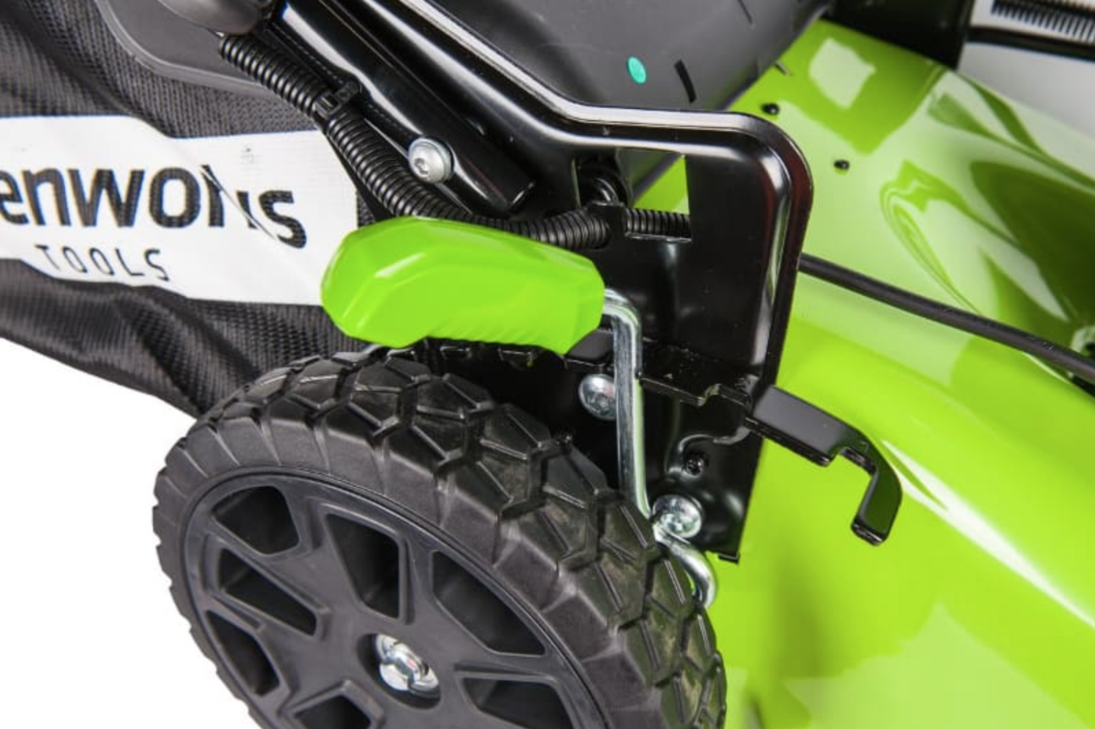 Газонокосилка аккумуляторная Greenworks 46 см 60V GD60LM46HP 2502807, бесщёточная, без АКБ и ЗУ