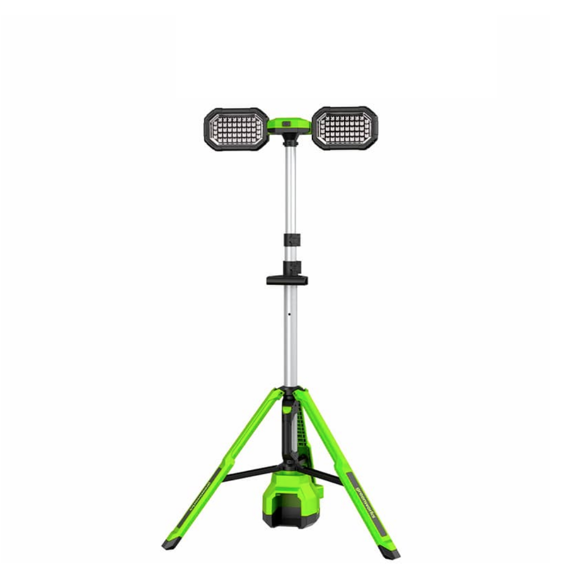 Мачта осветительная (3000 лм) аккумуляторная Greenworks гибрид 24V /110-240V, GPT-STL 3503207, без АКБ и ЗУ