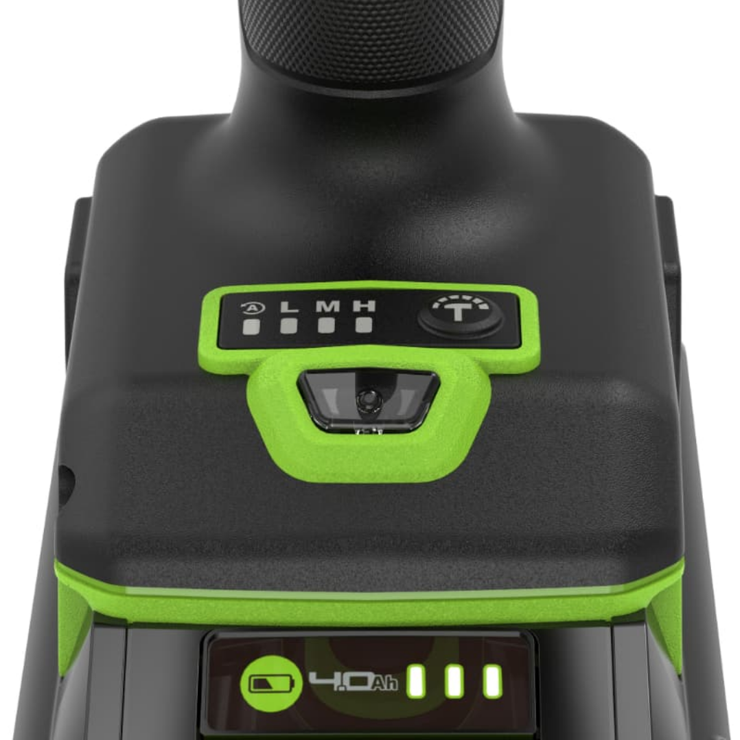 Гайковёрт ударный аккумуляторный Greenworks 24V 500Нм IW5500 3805007, бесщёточный, без АКБ и ЗУ